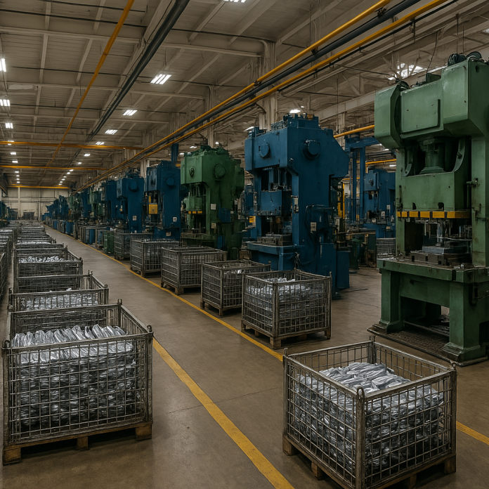 Estampación Industrial Piezas Metálicas en Frío en Pirineus